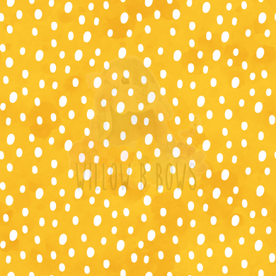 Watercolor Yellow Dots