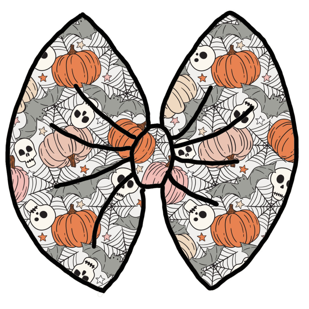 Skulls, Bats, Pumpkins & Webs