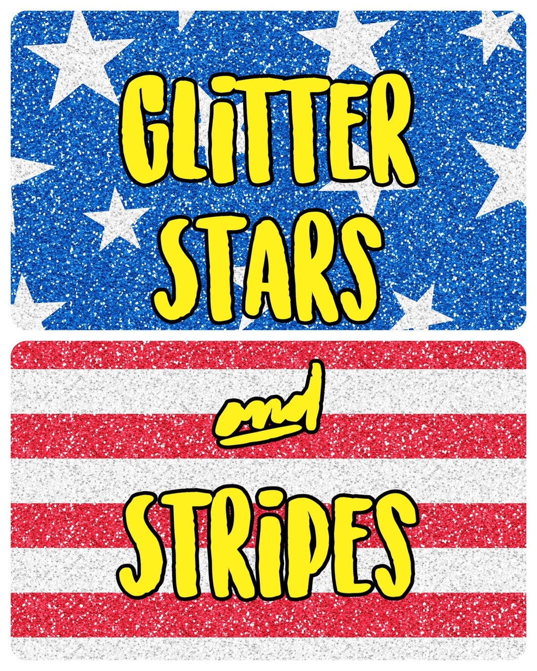 Glitter Stars & Stripes