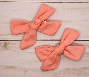 Light Coral School Girl Clip